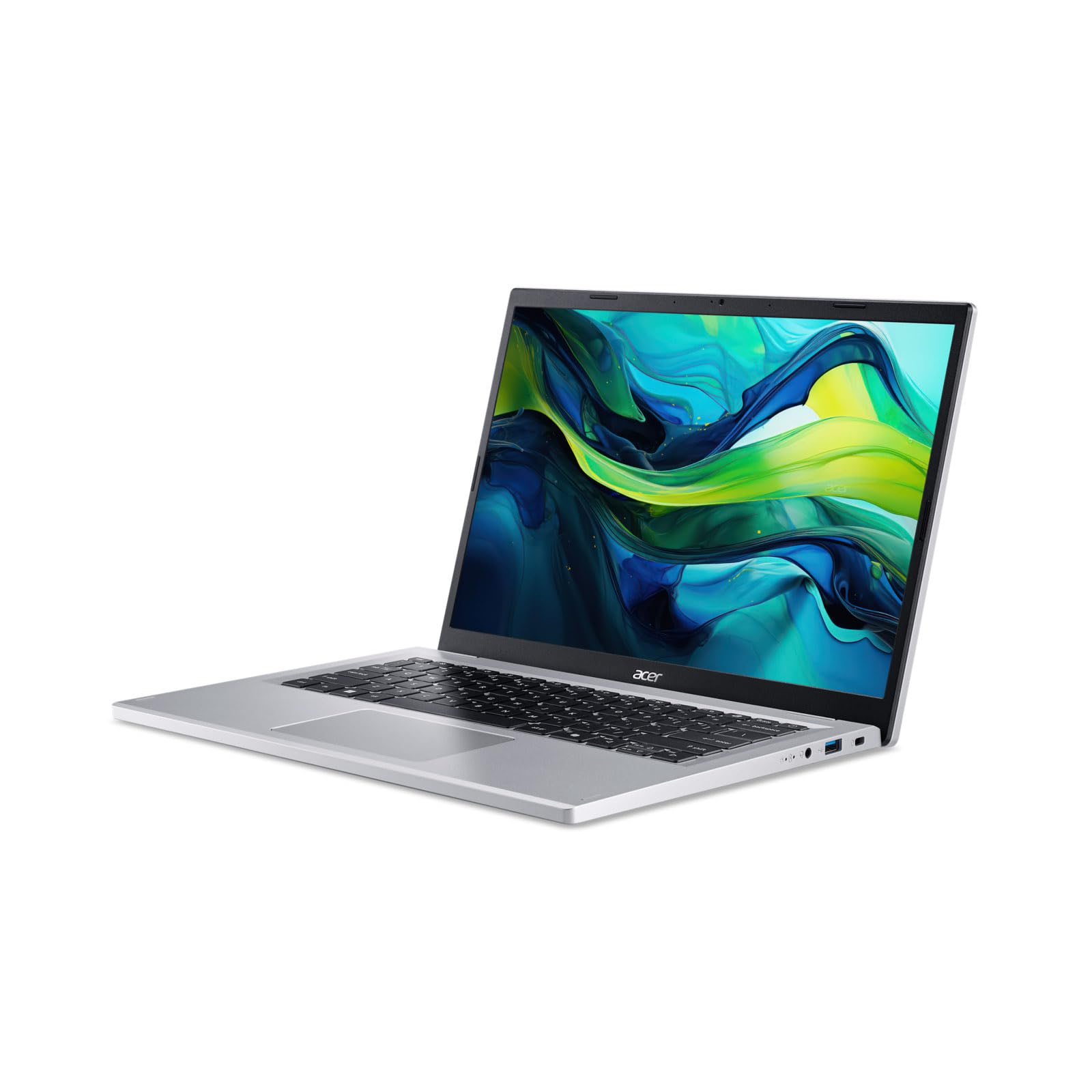 Acer Aspire Go 14 PC Portable 14" WUXGA IPS 60Hz AMD Ryzen 5-7520U 16Go RAM 512Go SSD AMD Radeon Graphics Windows 11 Home Argent Clavier FR AZERTY AG14-22P-R909