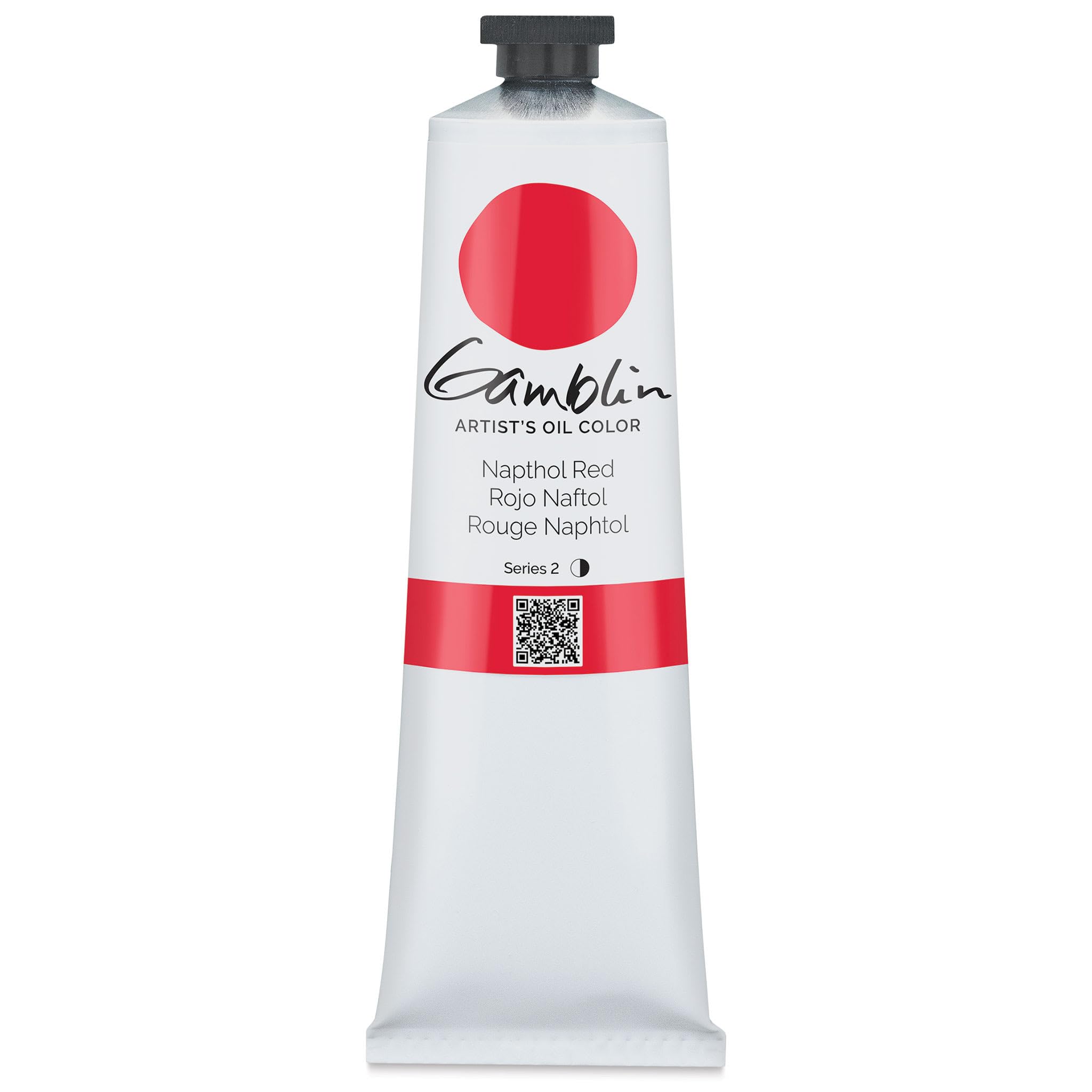 Gamblin Artists Oil Paint 150ml Napthol Red Fine Pigment Artist Colour