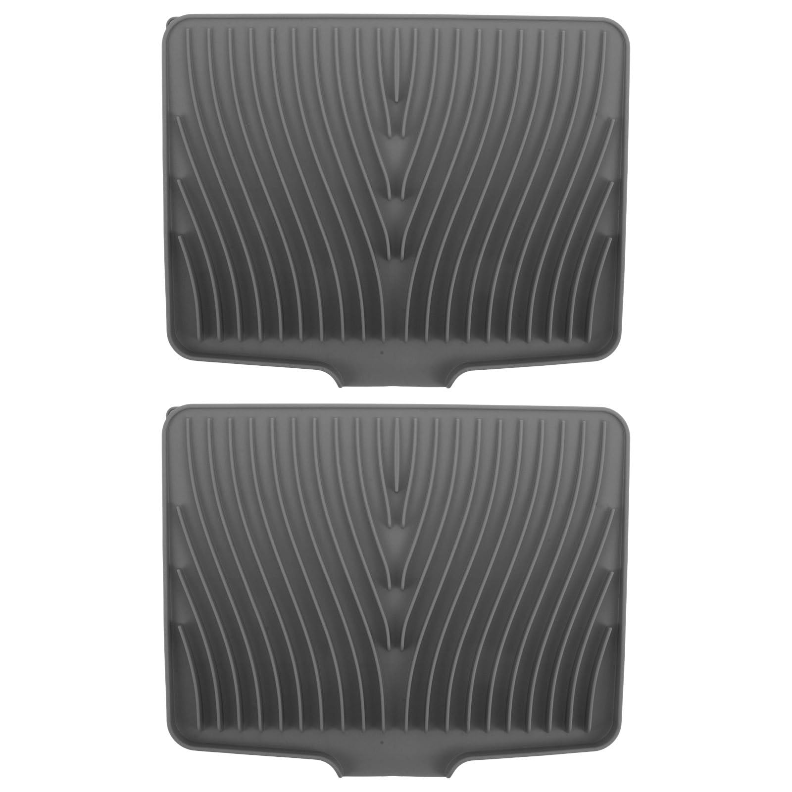 INOOMP 2 tappetini asciugapiatti in silicone per piano cucina, resistenti