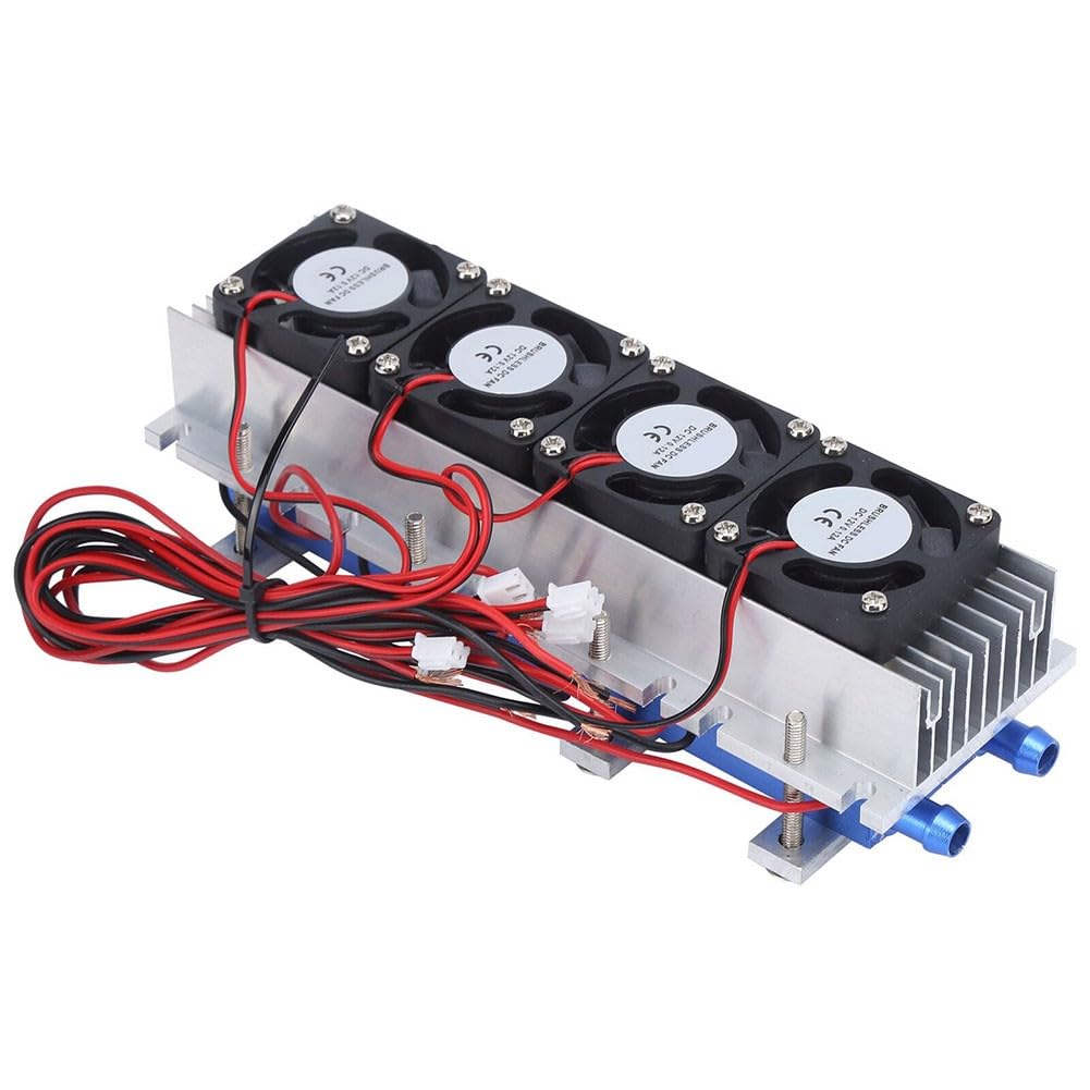 288W Semiconductor Refrigerator Peltier Cooler 12V DC Water-Cooled Module for 20L Space Exploration and Learning