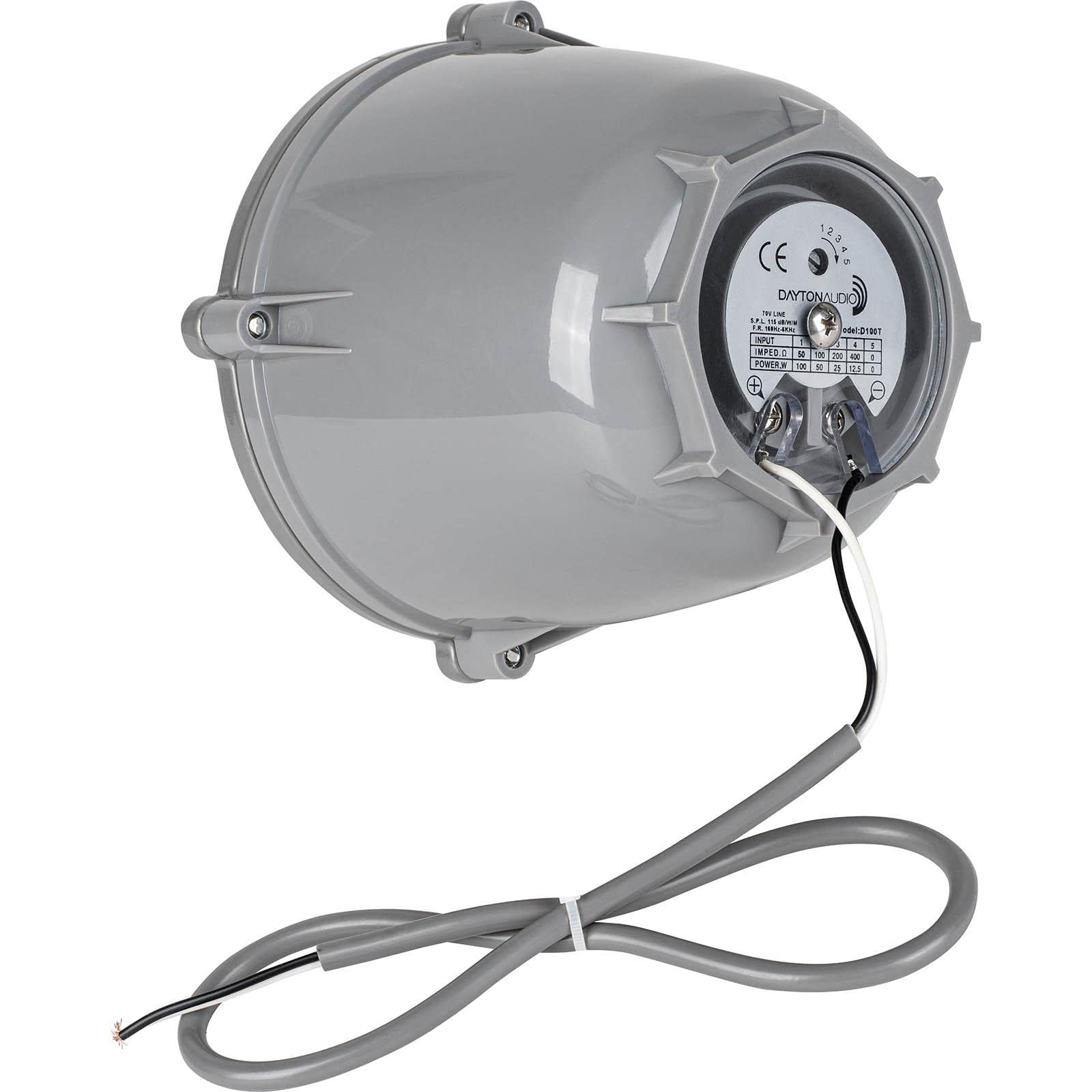 Dayton Audio D100T 100W PA Speaker Horn Driver with 70V Transformer