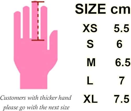 Vista 4 de PGM Guantes de golf para mujer, un par (4 opciones de color), sistema de agarre mejorado, fresco y cómodo Blanco Azul
