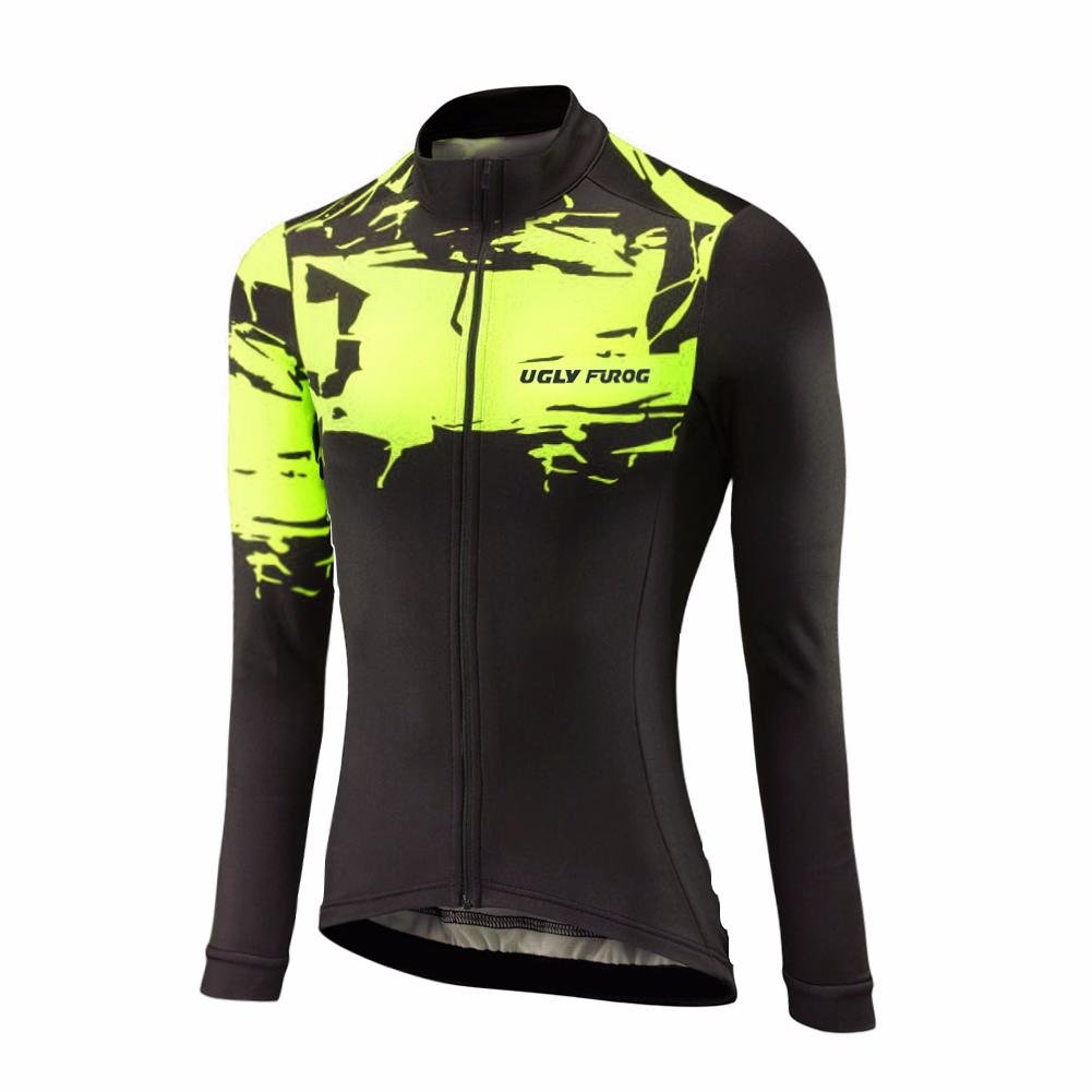 UGLY FROG Magliette Ciclismo 2021 Nuovo Invernale Donna Sport Termico Manica Lunga Maglia Bicicletta Abbigliamento Road Bike Wear Moda WZ02
