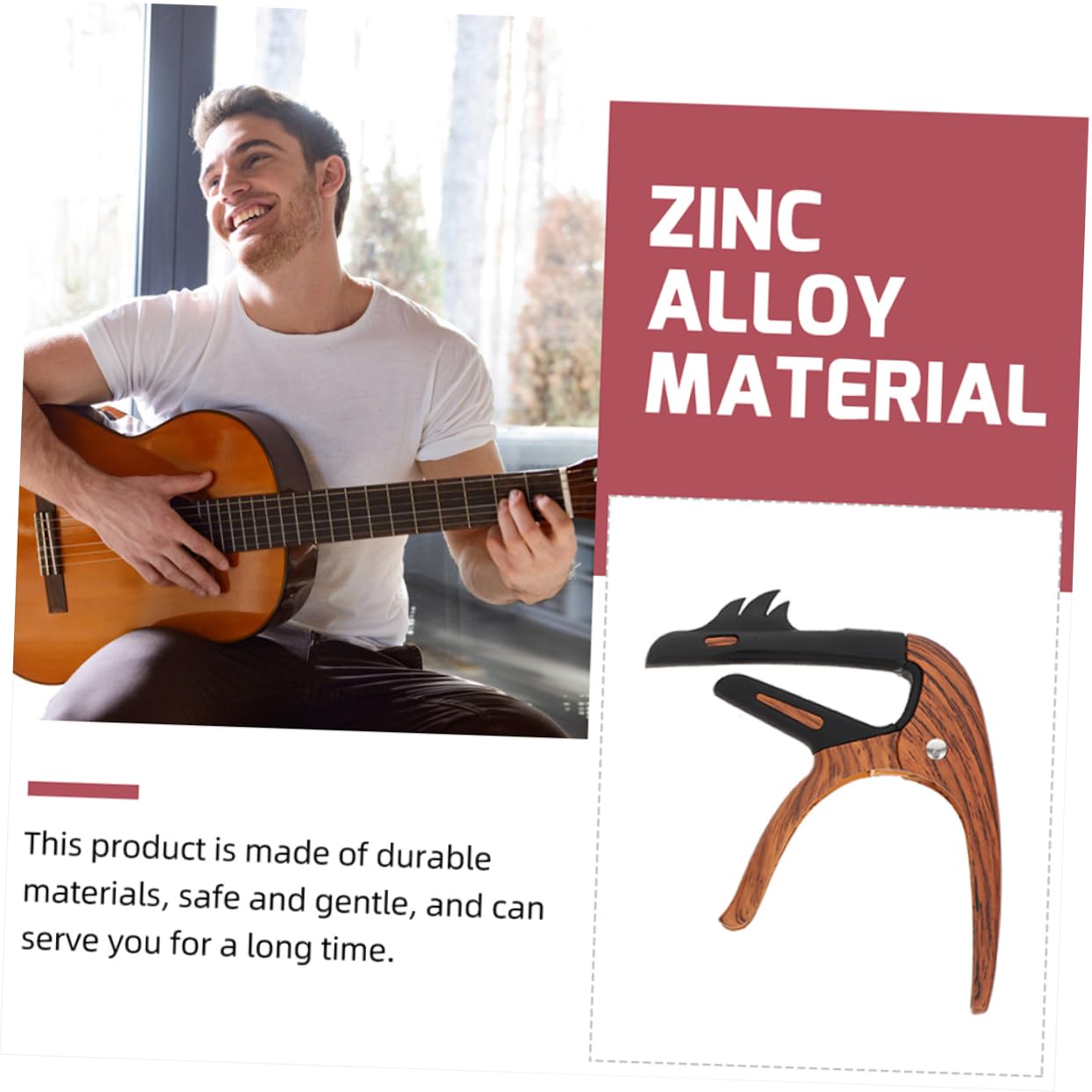 Supvox 5 Stück Clip-on-gitarren-capodaster Metallklemme Für Akustikgitarren Stimmclip Für Ukulele Feine Verarbeitung Für Profis
