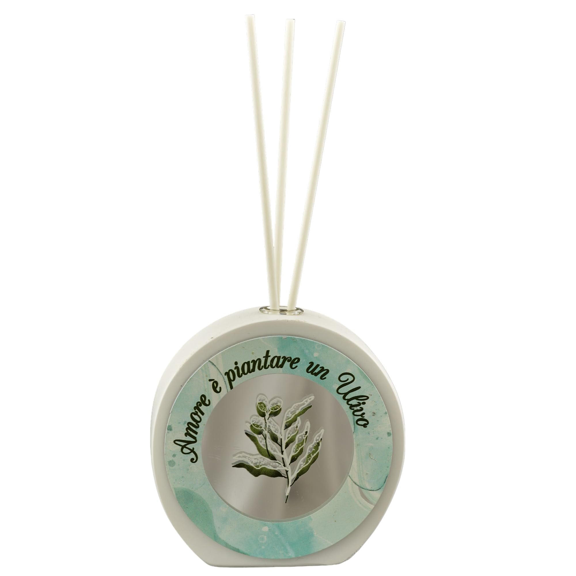 Doni Bomboniere Matrimonio 4PZ Diffusore Essenza con Ramoscello di Partecipazioni Utili 50 Anniversario Nozze Particolari Ulivo E Frase Amore È Piantare Un Idee Regalo Complete Originali Economiche