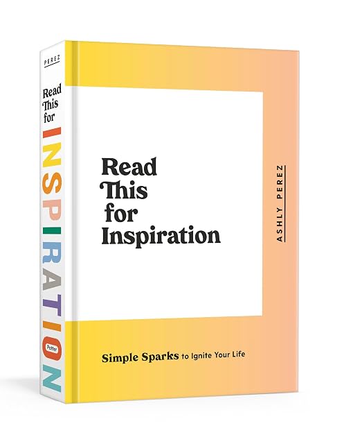 Portada de Read this for inspiration