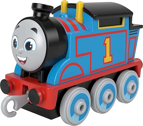 Miniatura 3 de Thomas & Friends Fisher-Price Thomas Motor de tren de juguete a presión fundido a presión para niños preescolares a partir de 3 años