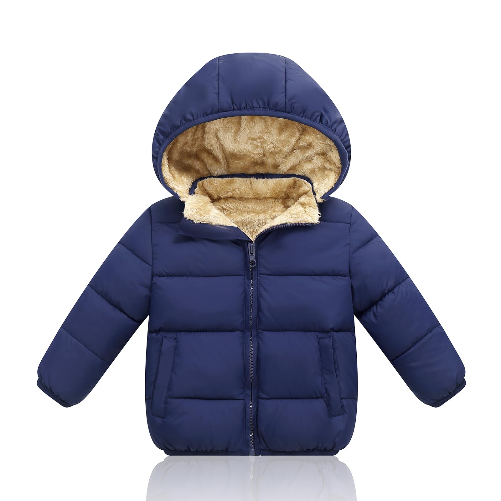 Giacca invernale per bambini Cappotto per neonati Cappotti per ragazzi leggeri Giacche in pile da neve