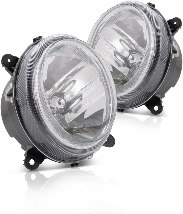 For Jeep Patriot Headlight Assembly 2007-2017 Pair Driver and Passenger Side System For CH2502176 | 5303843AE