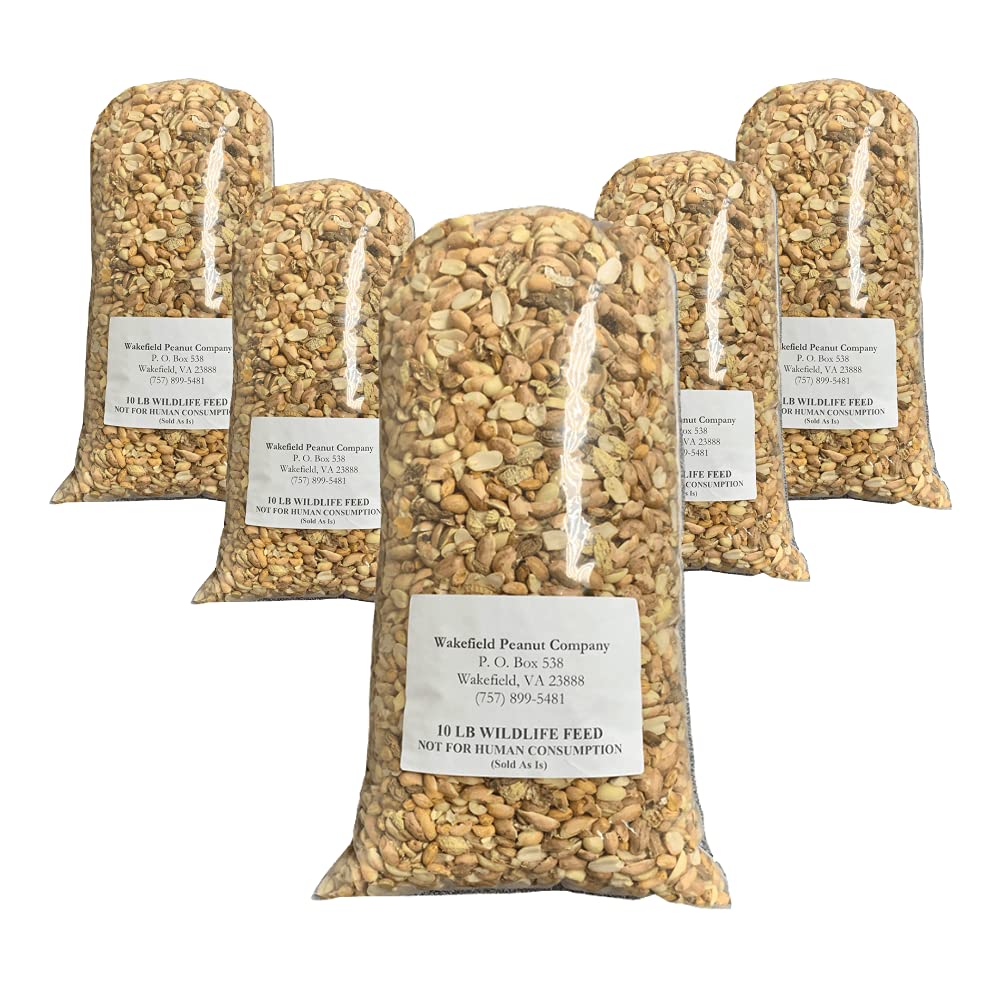 Wakefield Virginia Peanuts Animal Grade Raw Wildlife Peanuts, 10 LBS