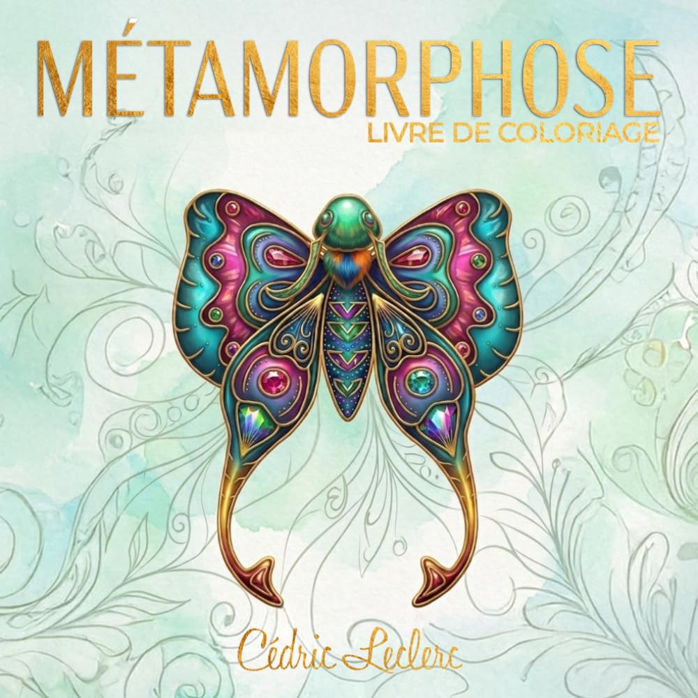 Métamorphose : Livre de Coloriage Papillons pour Adultes: Un défi de 30 jours de détente avec 60 dessins aux traits simples. 30 grandes illustrations ... incluses pour vos pauses créatives rapides.