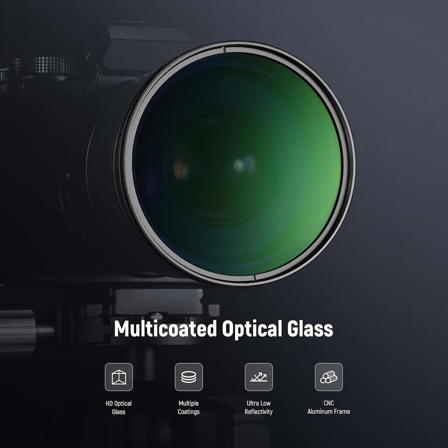 NEEWER 82mm CPL Filter with Lens Cap, Ultra Thin Circular Polarizing Filter, Nano Coating, HD Optical Glass for Camera Lens, Reduces Reflection and Glare Increases Contrast