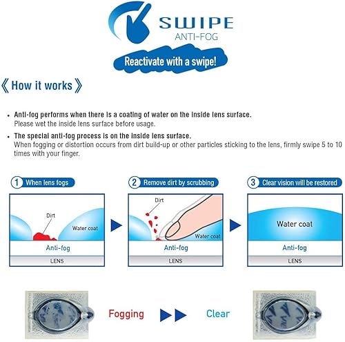 Miniatura 4 de VIEW Swimming Gear Unisex V-230asa Blade Orca Swipe Racing Swim GogglesSwim Goggles