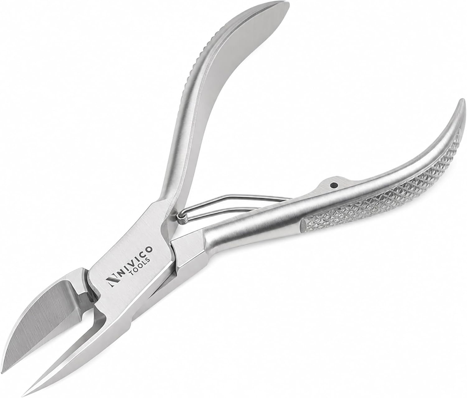 Premium Nail Cutter – High-Carbon Stainless Steel Fingernail & Toenail Clipper – Ultra-Sharp Precision Trimmer with Ergonomic Wide Lever & Built-In File for Men, Women & Salon