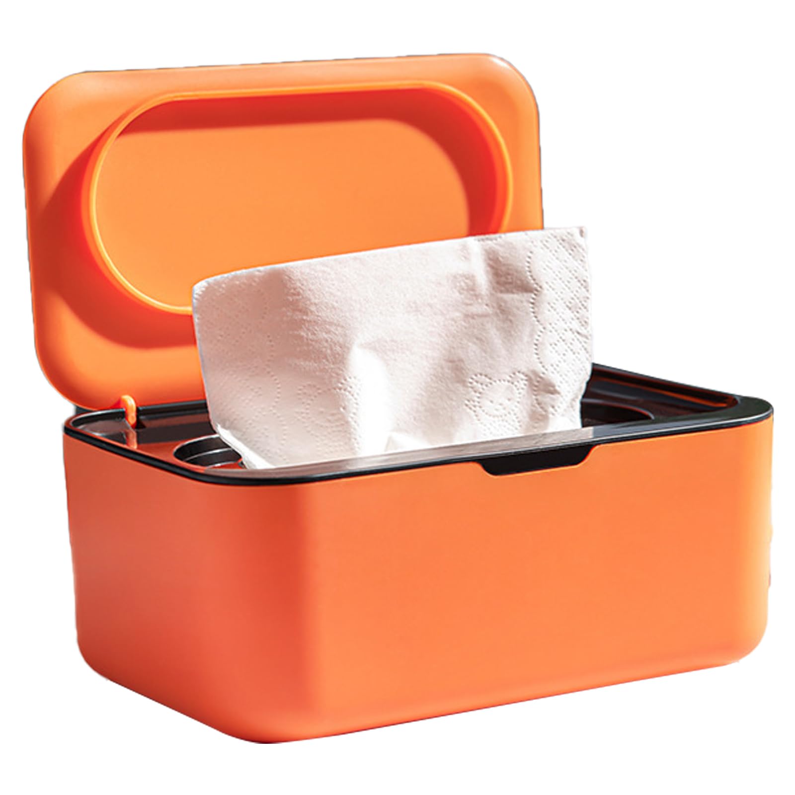Tsophreniq Wet Case Rectangular Tissue Dispenser Box Practical Paper Towel Holder Household Napkin Organizers Home Tissue Organizers