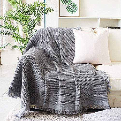 最安値 ソファーカバー マルチカバー 北欧風 無地 厚手 ブランケット