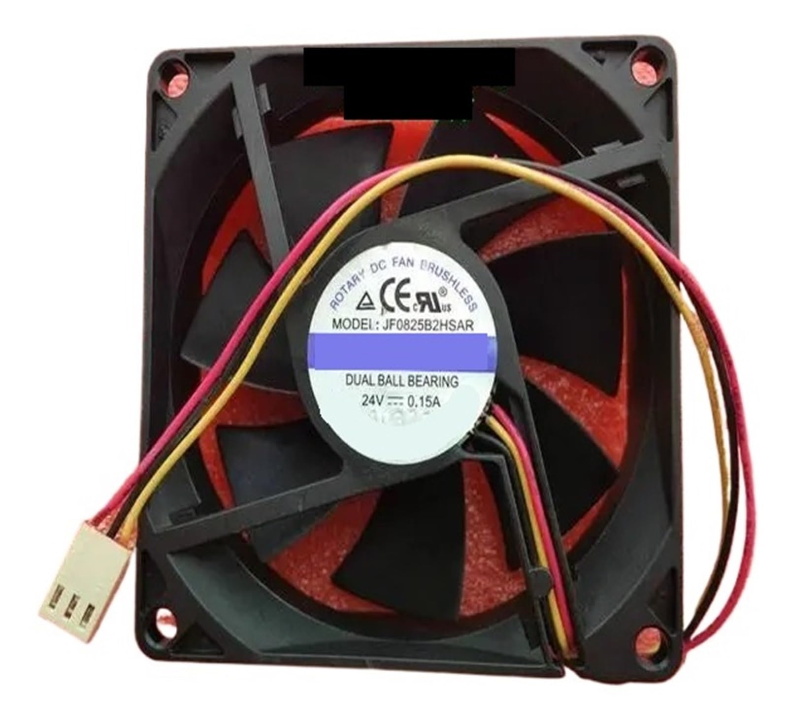 LZIKKGKI 80 * 80 * 25 JF0825B2HSAR DC24V 0.15A 3 wire inverter cooling fan