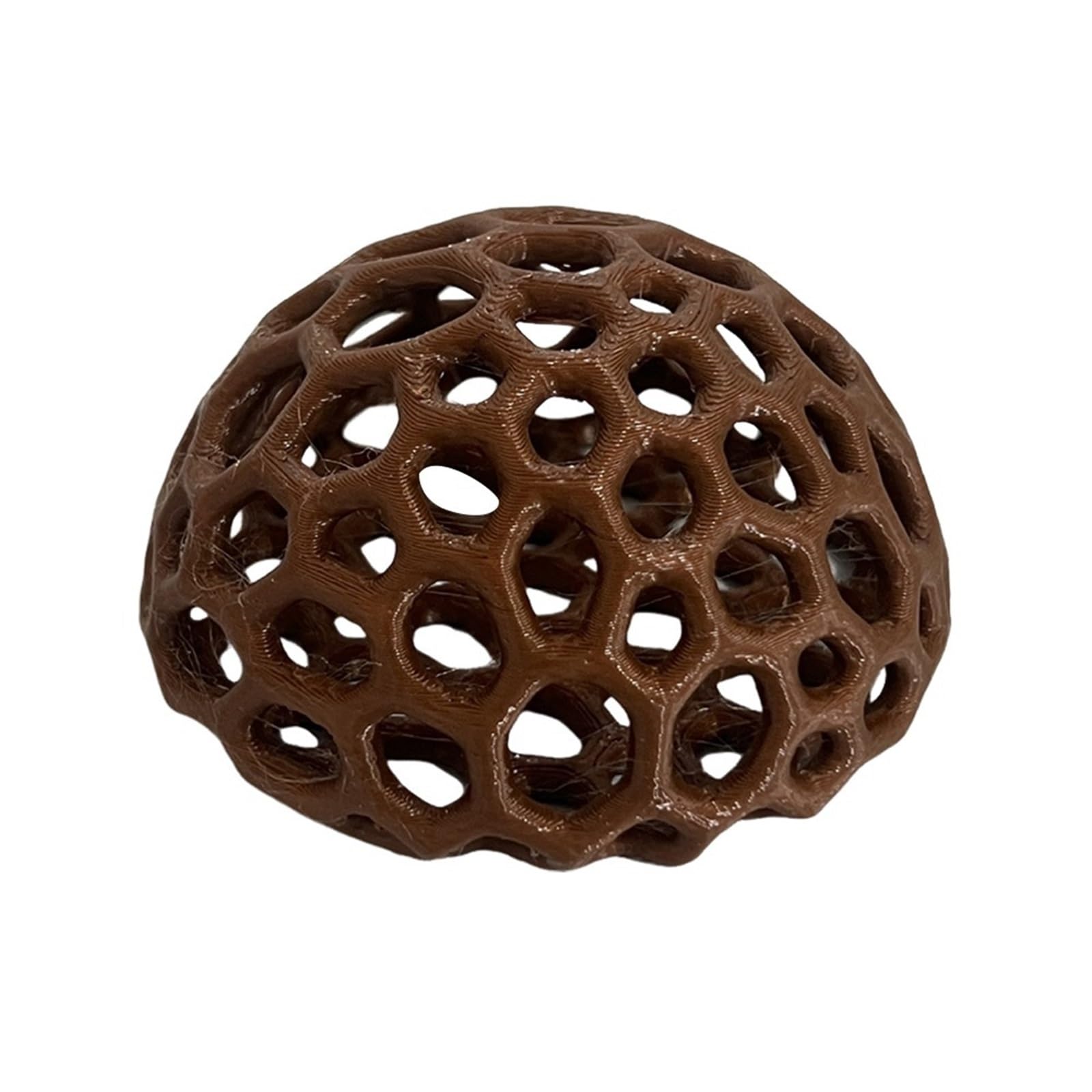 QuxetlRyz Aquarium Tunnel Decoration Plastic Shrimp Breeding Cave Hollow Aquarium Tunnel Protectors Ornamental Habitat Hide Decoration Small Fish(Brown-L)