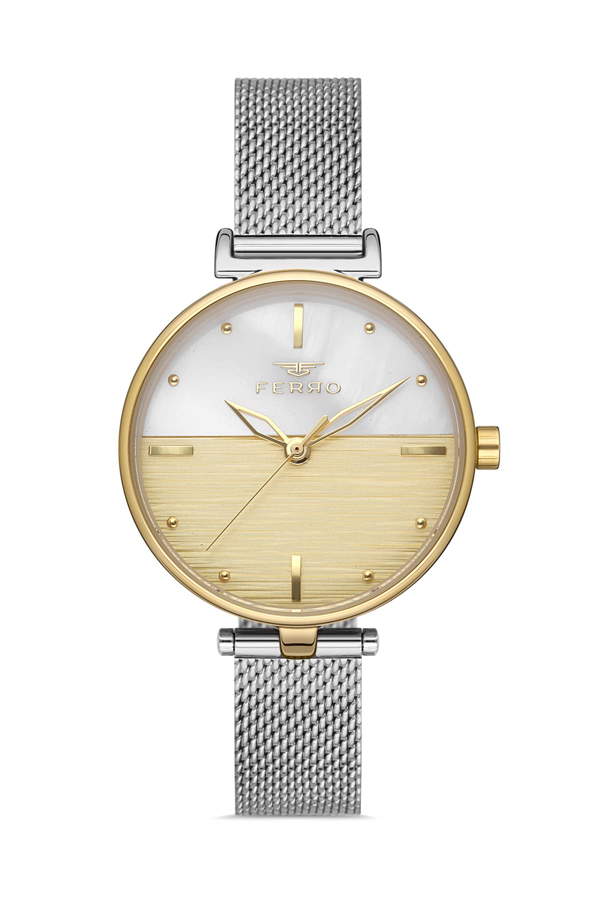 Ferro Sorrento Analog Multicolour Dial Womens Watch-F21224C-D4 (B09RPK98B5) Amazon Price History, Amazon Price Tracker