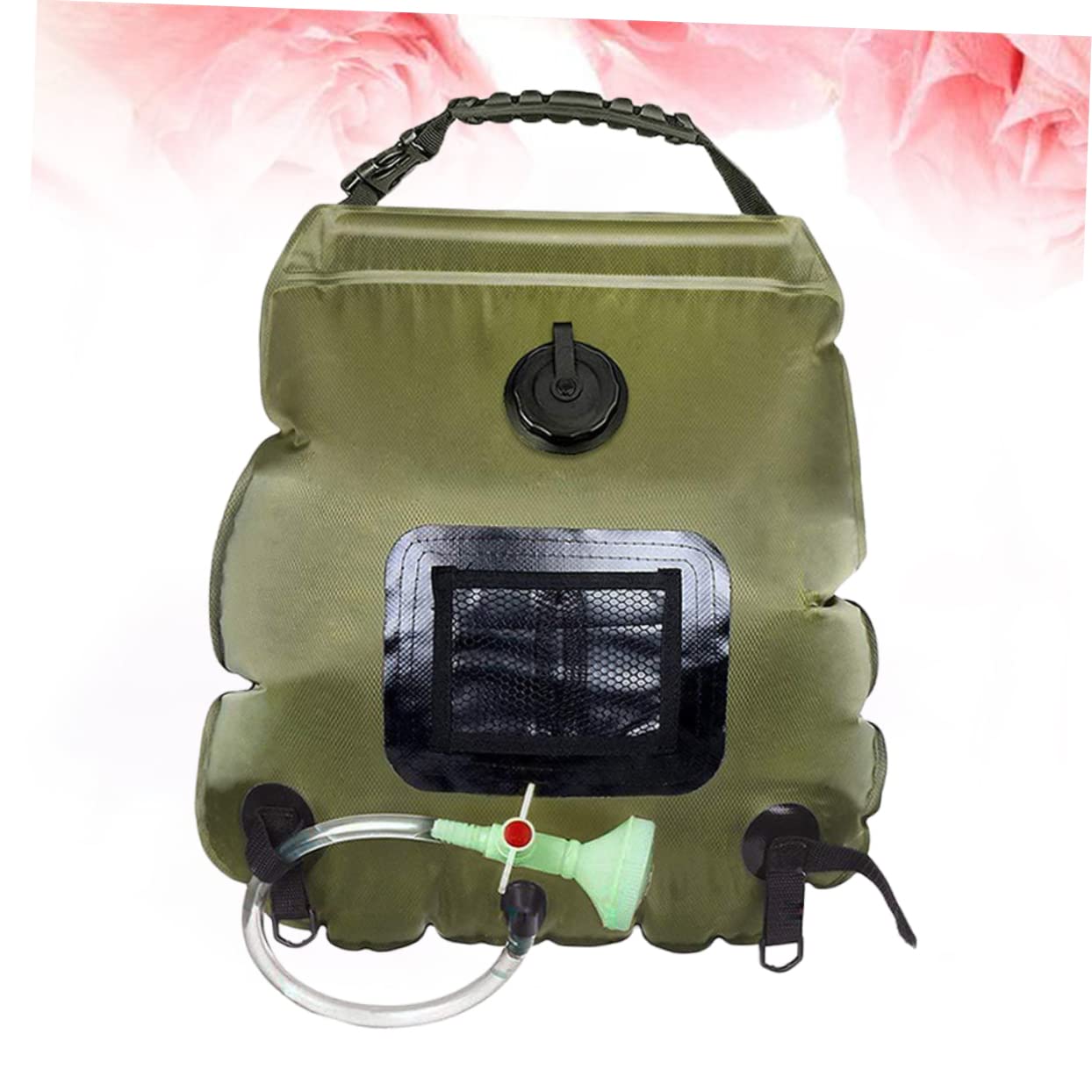 BESPORTBLE 20l Solar Shower Bag for Outdoor Camping Hiking Beach Solar Outdoor Shower Kit