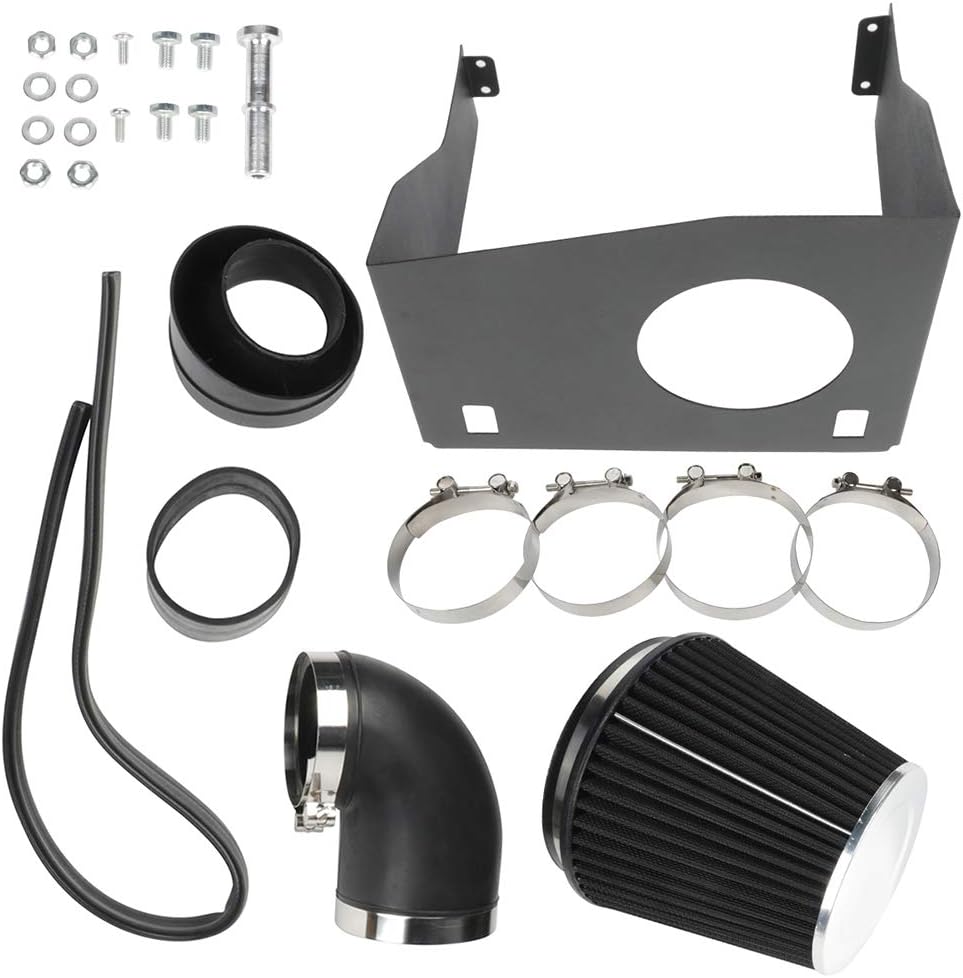 SHINDESON 4 Engine Cold Air Intake System Kit Fit For Ford Expedition 5.4L 2007-2014,For Ford Expedition -Cu. 2014 ,For Ford F-150 5.4L 2009-2010,For Lincoln Navigator 5.4L 2007-2014 XHI-FD-04CK-01