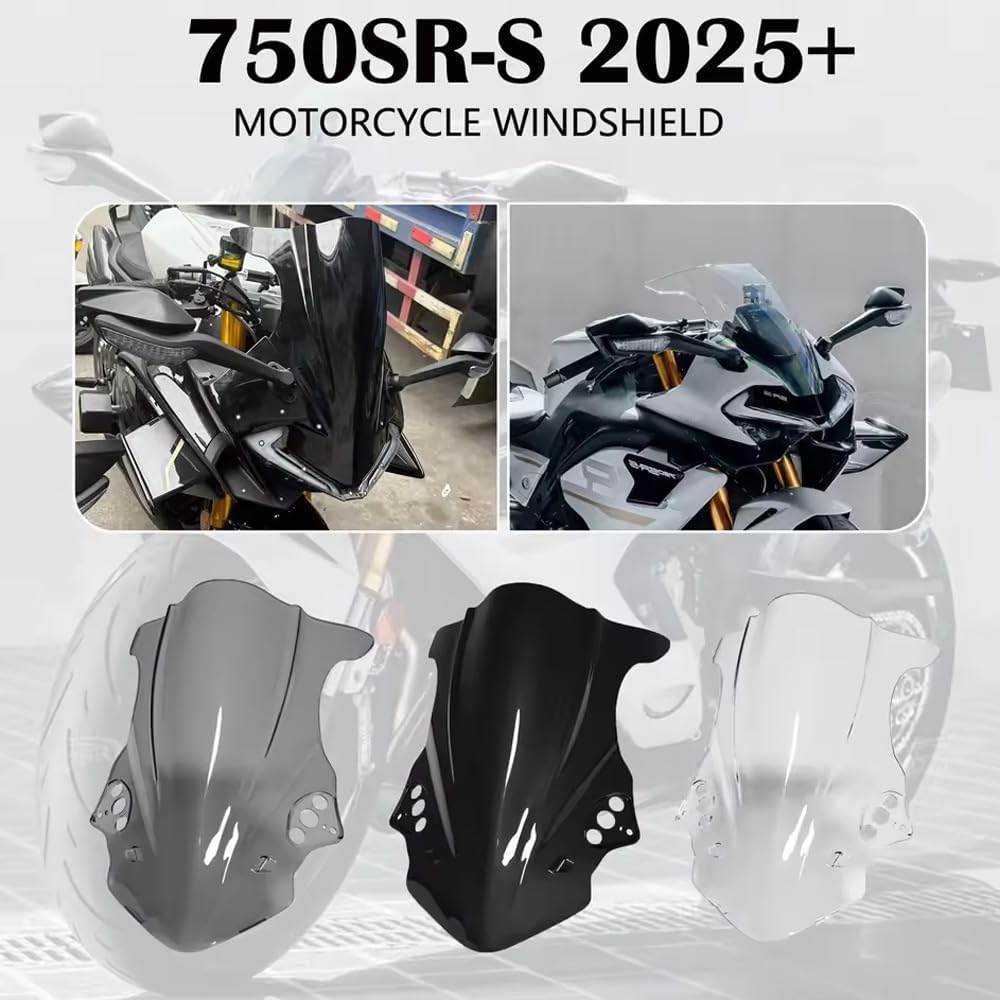 For 2025 750 SR-S 750 SR S 2022 2023 2024 2025 Motorcycle Windshield Protective Cover and Front Fairing (C)