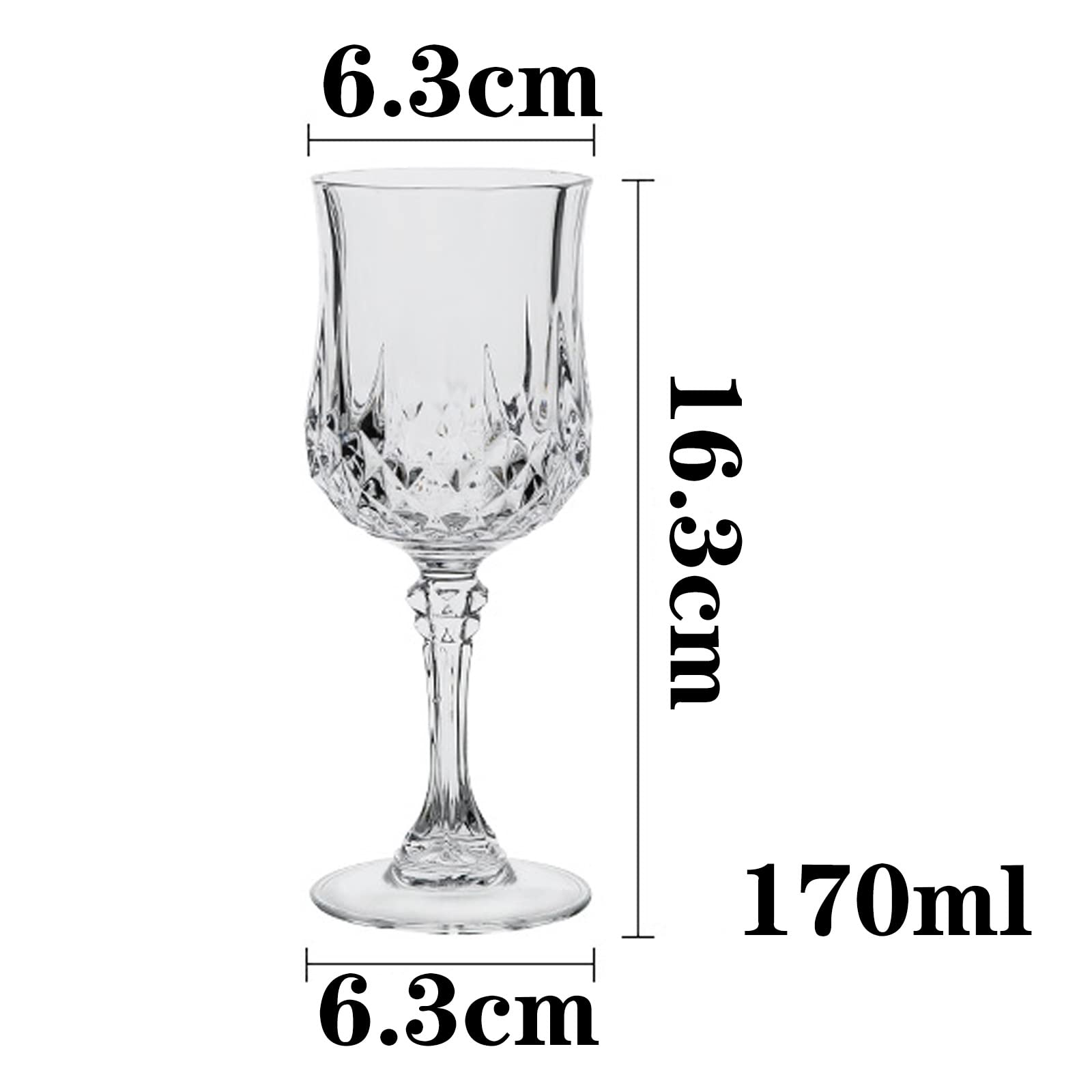 HJXGQJM Copa De Champán Juego De 4, Copas for Vino Tinto, Cristal 100% Sin Plomo Copas De Cristal, Regalos Elegantes, Copas De Cócte, Copas De Vino Blanco, Copas De Vino Degustación Copas de Vino
