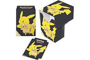 Ultra Pro PokéBall Full View Deck Box with Pikachu, Stores Up to...