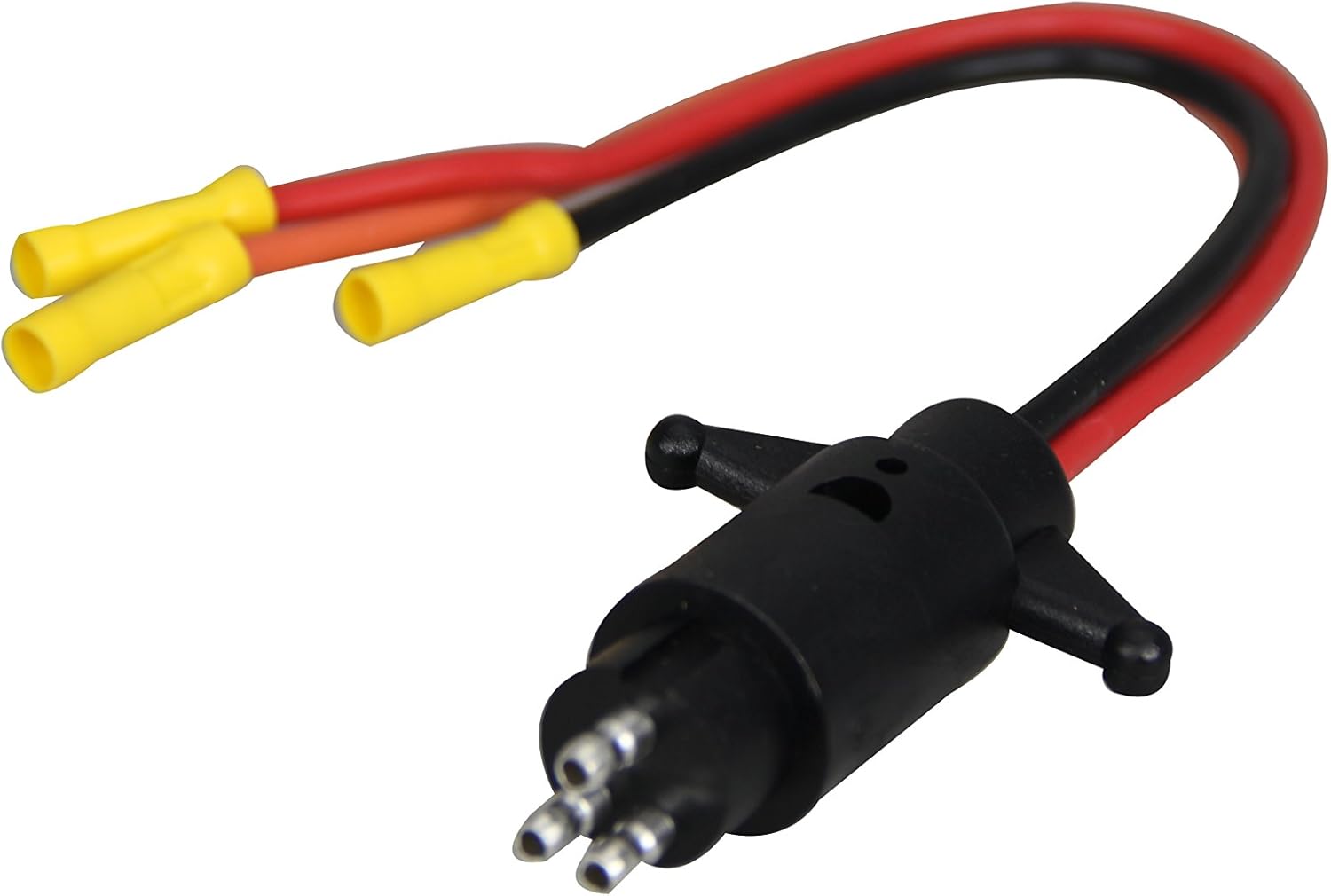 Pactrade Marine Boat Trolling Motor Male Plug Connector 3-Wire 10 Gauge 12-24V : Sports & Outdoors