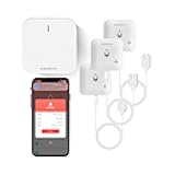 Water Leak & Level Detector 2-in-1 (3 Pack) - 90dB Alarm with Instant App Alerts, IP66 Waterproof, Water Leak Detector for Home with 1m (3.28ft) Sensing Cable(Support 2.4G)