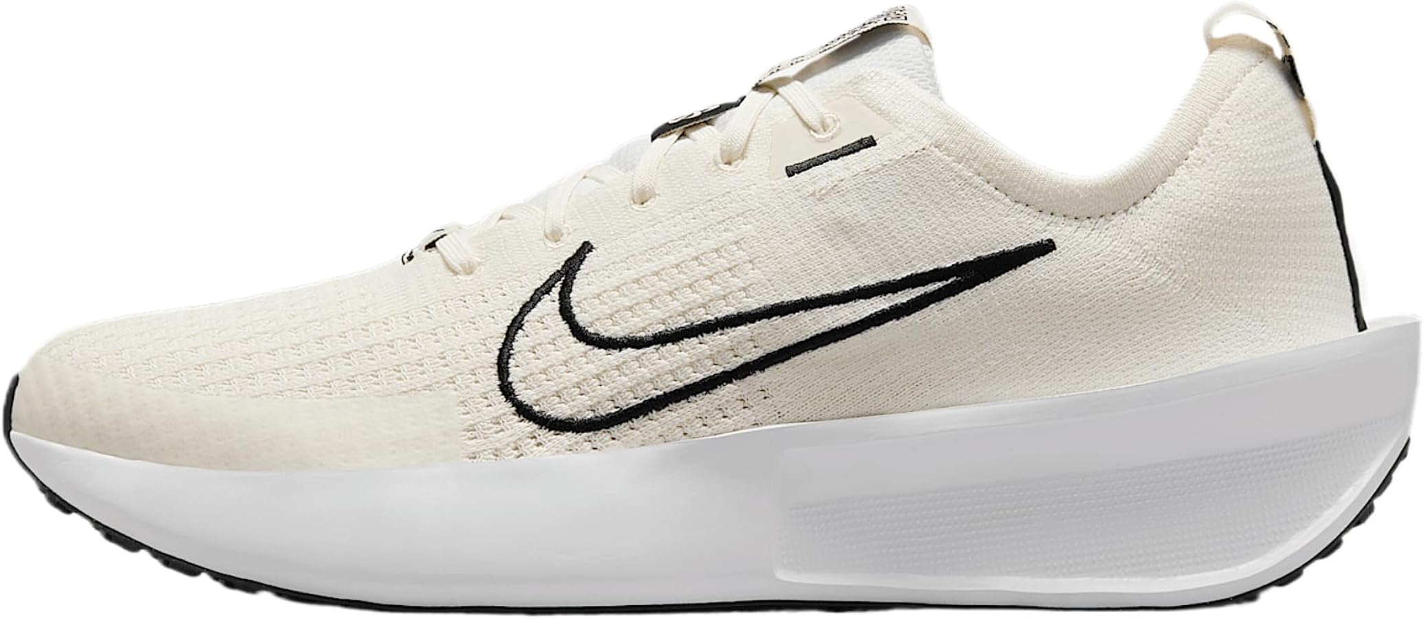 Nike Interact Run Men's Road Running Shoes (FD2291-106, Sail/Black