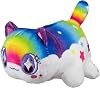 Rainbow Cat Anime Cartoon Plush Stuffed Animal Pillow