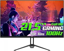 Monitor Gamer SuperFrame View, 21.5 Pol, Full HD, VA, 1ms, 100Hz, 99% sRGB, HDR, FreeSync, HDMI/VGA