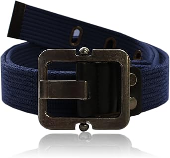 Authentic Canvas Tactical Belt - WB2825 - Navy - Small/Medium