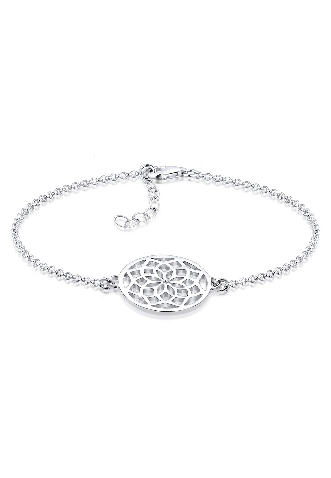 Elli Bracelet Women Dream Catcher Symbol Boho Hippie in 925 Sterling Silver