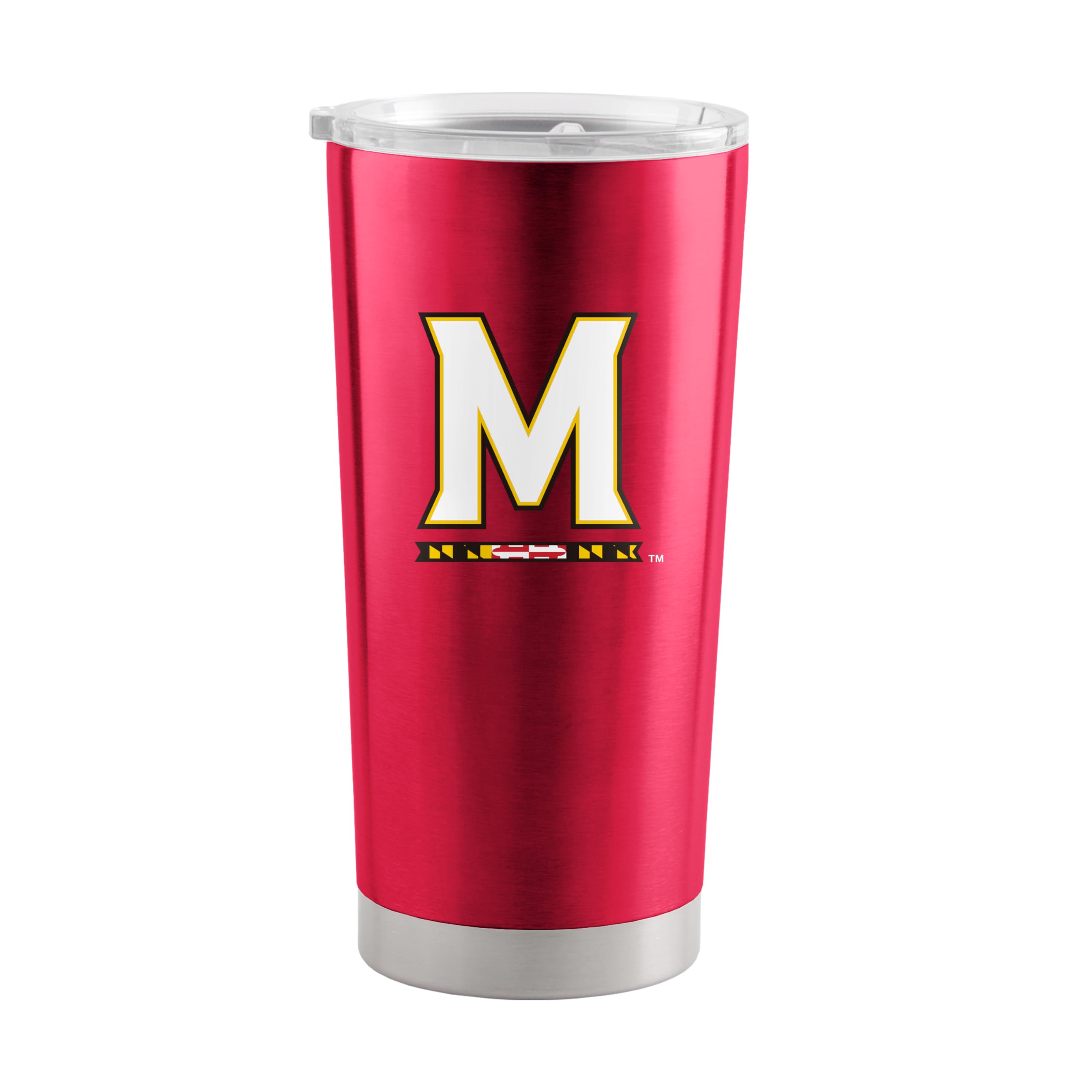 Logo Brands 20 oz Powder Coat Tumbler- Insulated Tumbler with Lid for Water, Iced Tea or Coffee, Smoothie and More