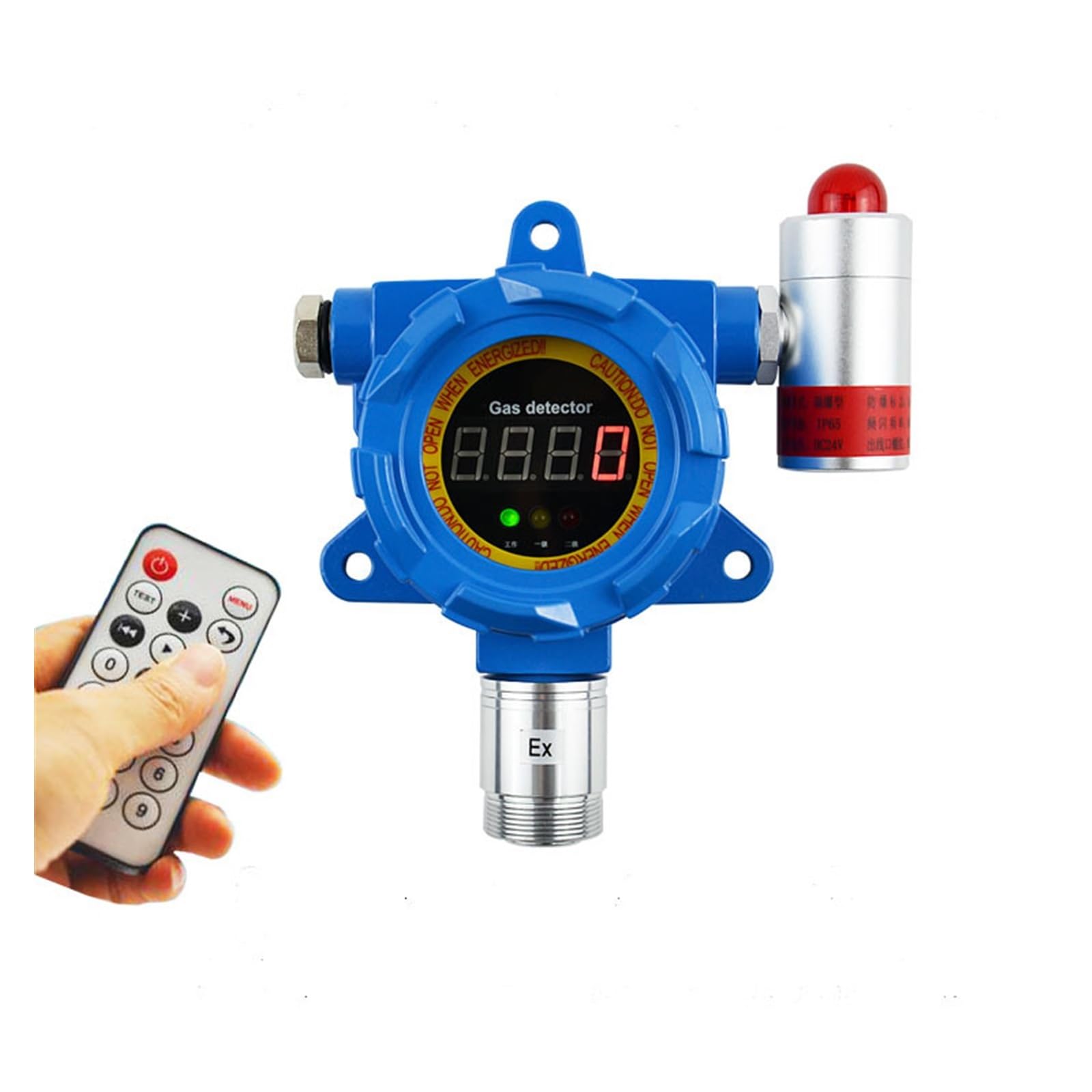 Online Hydrogen Leak Detector with RS485 Modbus/4-20mA Output signal H2 Detector