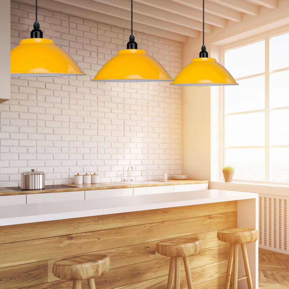 Lekka Lampa Wisząca W Stylu Vintage Przemysłowa Metalowa Lampa Wisząca Rustykalna Lampa Sufitowa E27 Z Podstawą Żarówki Wiszące Lampy Wiszące dla Loft Żyrandol Bar Kuchnia Kawiarnia Klosz Lampy CSYSKV