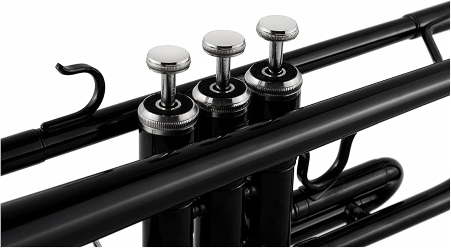 B-flat 楽器 ブラック トランペット 真鍮管体 キュプロニッケル ピストン パフォーマンス グレードの楽器トランペット