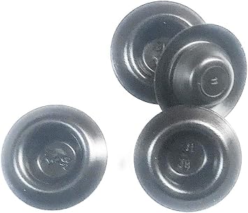 BP-1/2" 0.5" Recessed Mount Black Plastic Body and Sheet Metal Hole Plugs 50pcs PDR Paintless Dent Repair