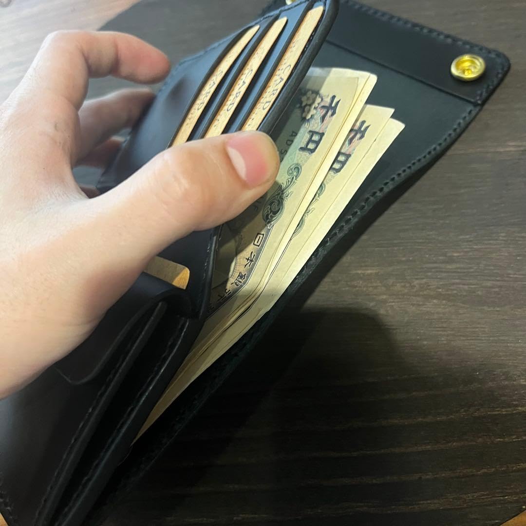 Amazon.co.jp: 【ノーブランド品】トラッカーウォレット 三つ折り
