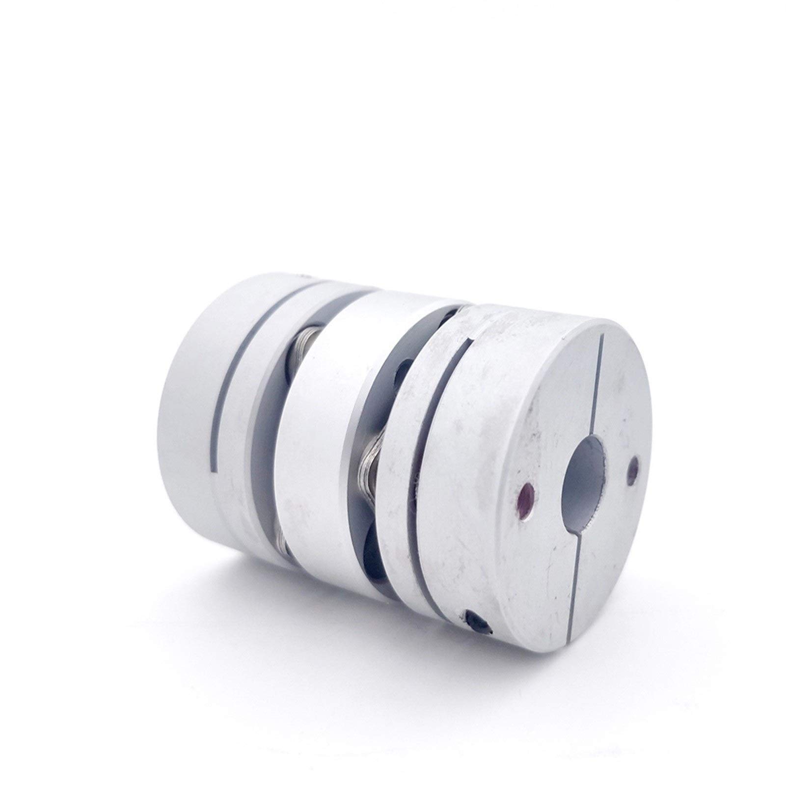 WAAZVXS Coupler Aluminum Alloy D34L45 Double Diaphragm Elastic Connector Ball Screw for Step Servo Motor Shaft Coupling (Inner Diameter : 9.525X9.525)