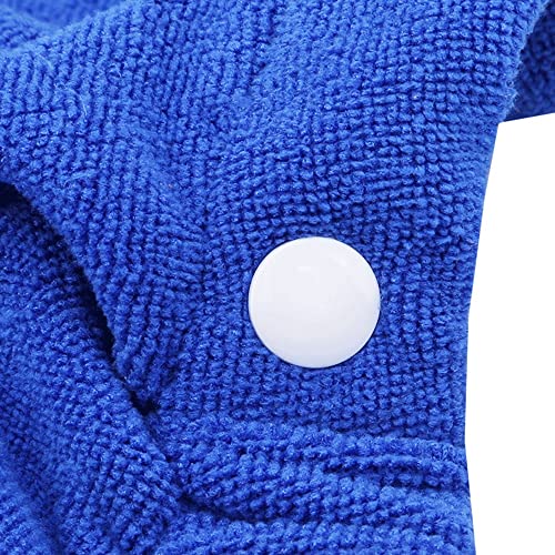 Toalla de baño de microfibra suave para hombre con bolsillo transpirable pack 3 8