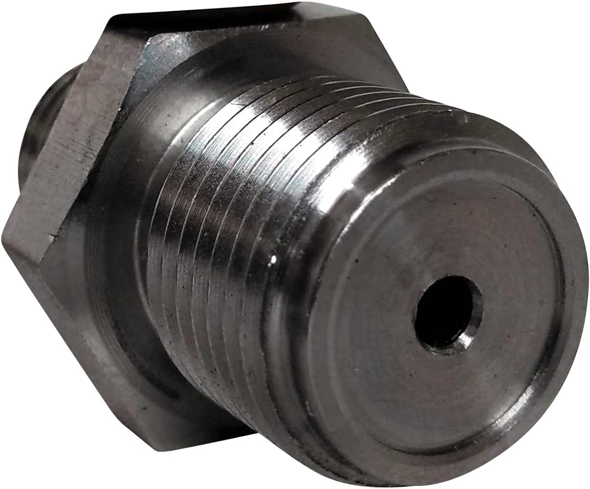 Ported Fuel Rail Fitting for 2004.5-2010 Chevy GMC LLY LBZ LMM 6.6l Duramax