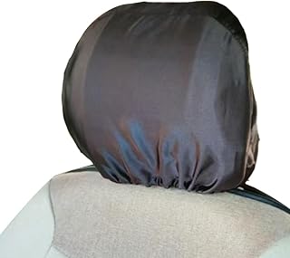 Car Headrest Cover - Seat Protector for Hair Sweat and Wear Protection | Headrest Slipcover with Soft Protective Design for Daily Driving, Helping Shield Car Seat Headrests From Hair, Sweat and Wear