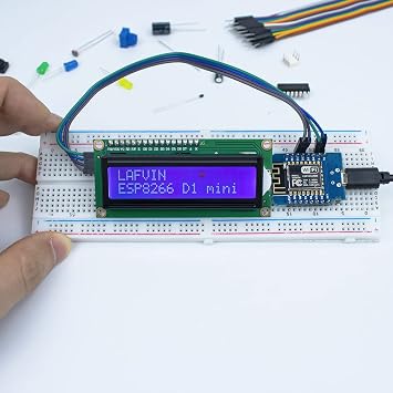 Hosyond 5Pcs D1 Mini NodeMcu ESP8266 ESP-12F WiFi Module Development Board Compatible with Arduino/WeMos D1 Mini