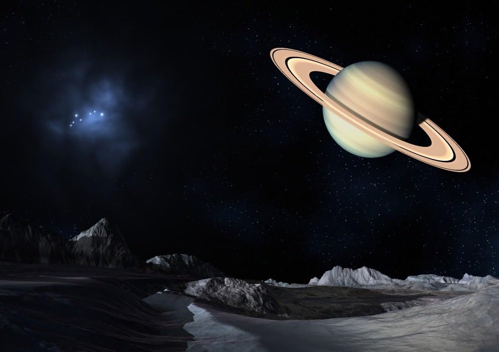 Amazon Co Jp 絵画風 壁紙ポスター はがせるシール式 土星 銀河系 宇宙 天体 神秘 癒し パワー キャラクロ Spc 003a2 版 594mm 4mm 建築用壁紙 耐候性塗料 日本製 ウォールステッカー お風呂ポスター ホーム キッチン