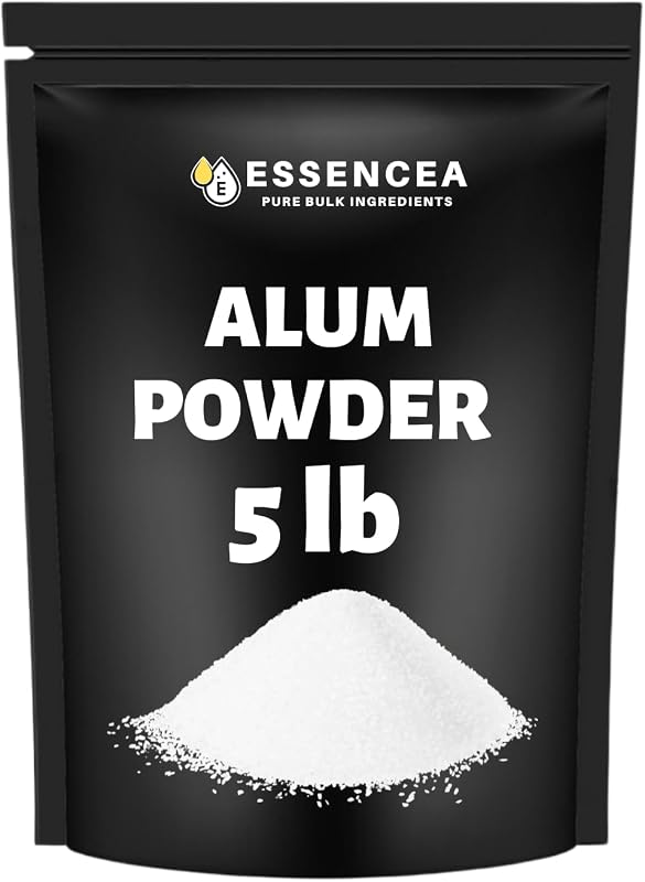 Pó de alúmen Essencea com sulfato de alumínio e potássio, 2,33 kg