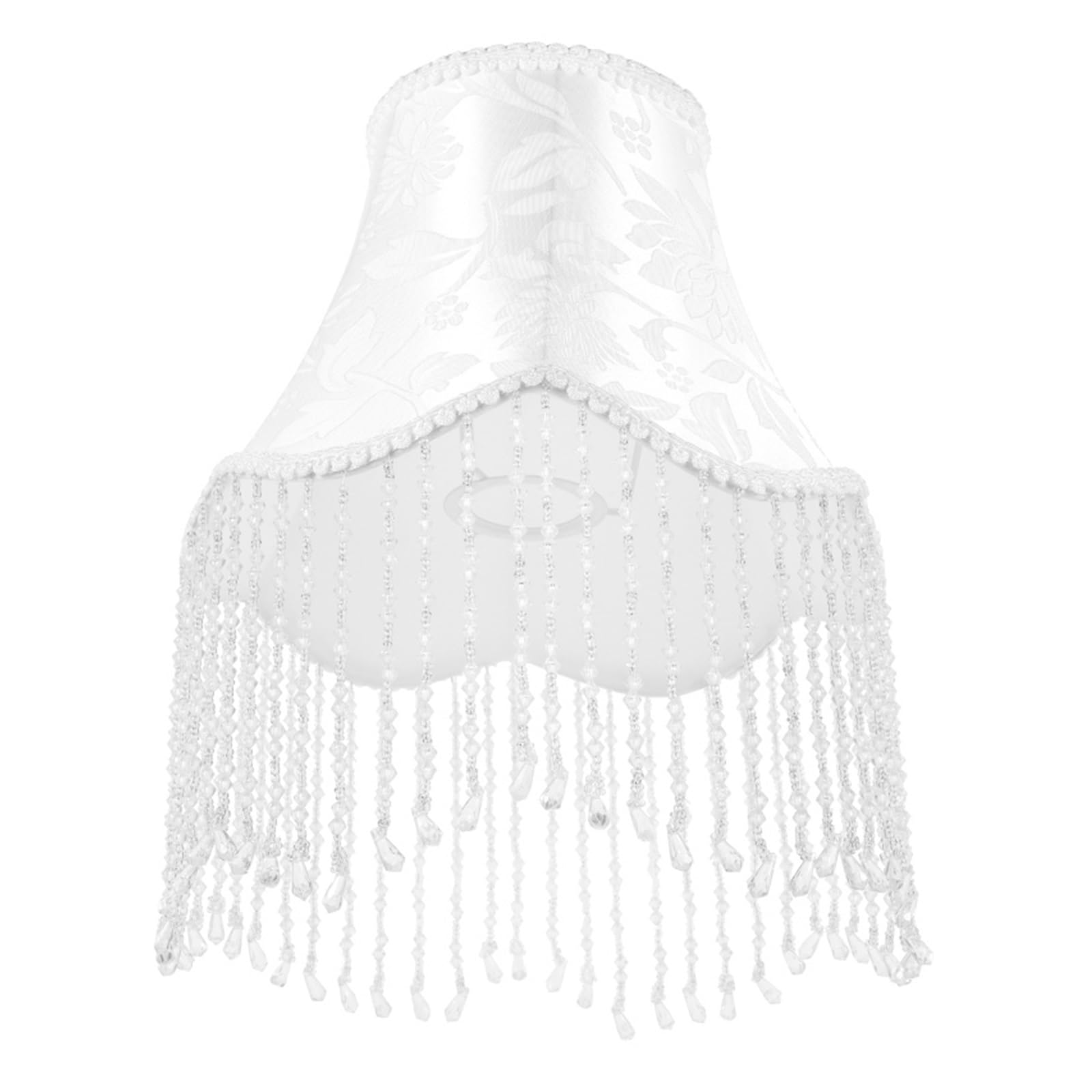 CWCQGH Palace Tassel Lampshade Lampshades Table Hotel Vintage Wrought Iron Victorian Fringe Lampshade