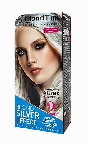 Producto de blanqueamiento del cabello Resultado profesional Efecto plateado